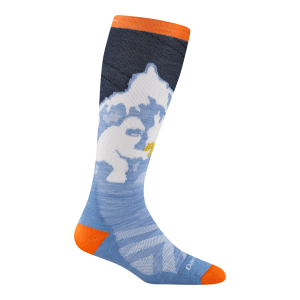 Kids Little Yeti Over-the-Calf Midweight Ski & Snowboard Socks