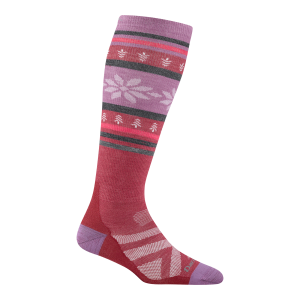 Women's Alpine Over-the-Calf Lightweight Ski & Snowboard Socks